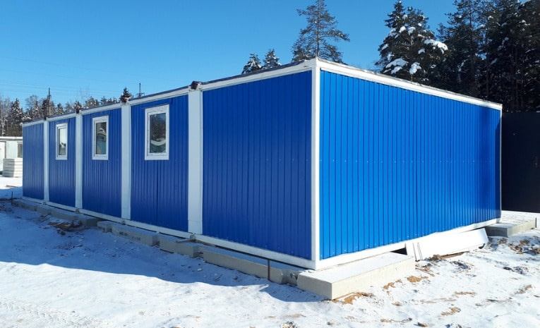 Способы отопления бытовки в холодный сезон